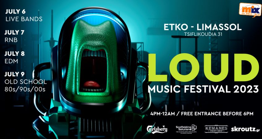Loud Music Festival 2023 banner